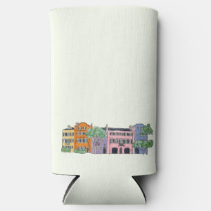 Rafraîchisseur Pour Canette Slim K & J Charleston, SC Mariage Tall Can Cooler