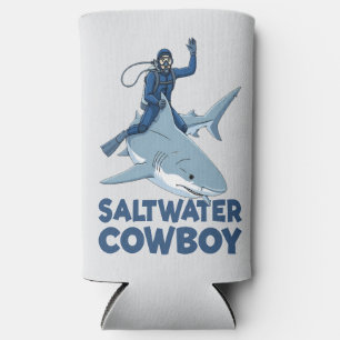 Rafraîchisseur Pour Canette Slim Le Cowboy d'eau salée