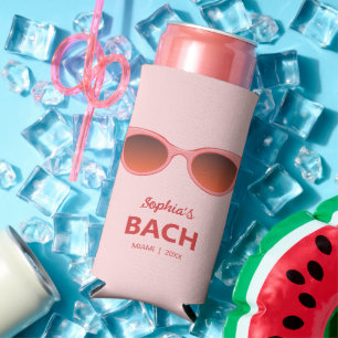 Rafraîchisseur Pour Canette Slim Lunettes de soleil Pink Sunnies, œil de chat, nuan