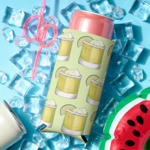 Rafraîchisseur Pour Canette Slim Margarita Cocktail d'été Mixte Boisson Lime Vert