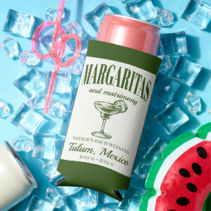 Rafraîchisseur Pour Canette Slim Margaritas Et Mariage Cocktail Social Itinéraire