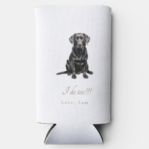 Rafraîchisseur Pour Canette Slim Mariage personnalisé pour animaux de compagnie, mo