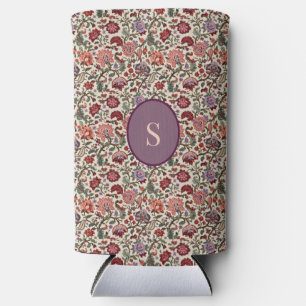 Rafraîchisseur Pour Canette Slim Motif floral paisley botanique vintage – Orné