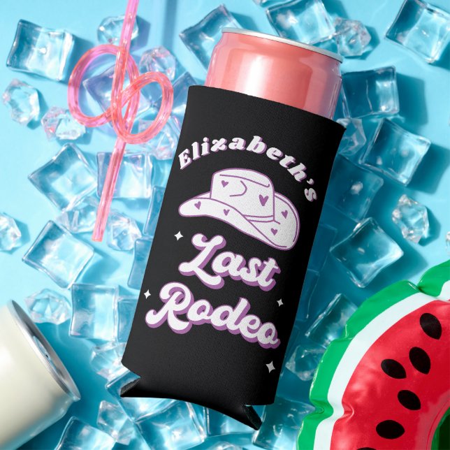 Rafraîchisseur Pour Canette Slim Nashville Bachelorette Dernier Rodéo (Été in situ)
