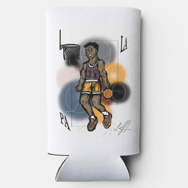 Rafraîchisseur Pour Canette Slim Nba  (Verso)