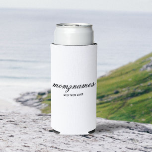 Rafraîchisseur Pour Canette Slim Nom de la calligraphie personnalisée de la meilleu