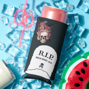 Rafraîchisseur Pour Canette Slim Nom personnalisé - anniversaire de la RIP 20s (ou 