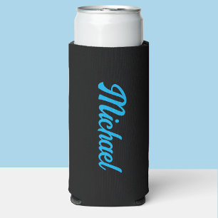 Rafraîchisseur Pour Canette Slim Personnaliser le nom d'une grande bobine de cadeau