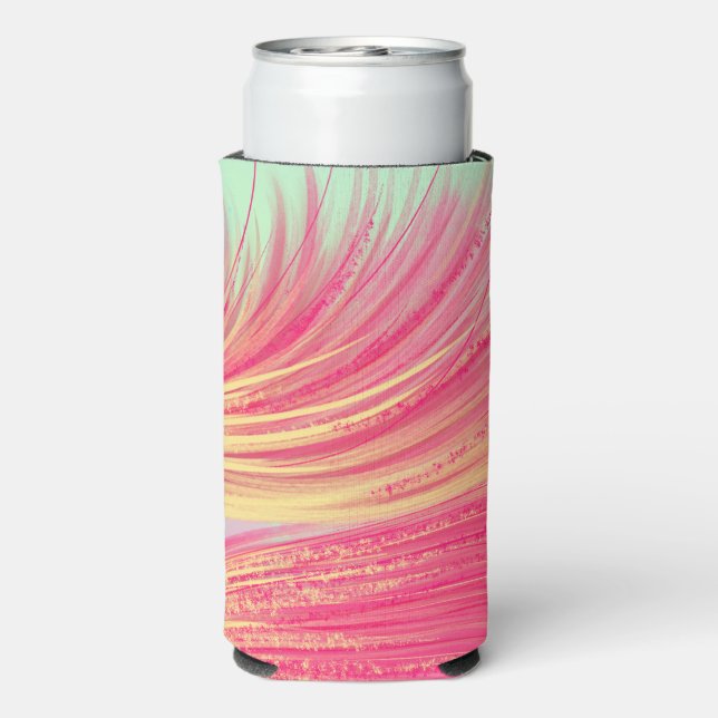 Rafraîchisseur Pour Canette Slim Plumes Phoenix (Seltzer Verso)