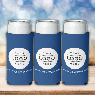 Rafraîchisseur Pour Canette Slim Promotion du logo d'entreprise personnalisé