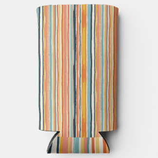 Rafraîchisseur Pour Canette Slim Rayure verticale boho