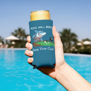 Rafraîchisseur Pour Canette Slim Refroidisseurs de canettes thème requin de salle d