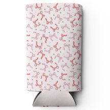 ruban coquet rose nom monogramme écriture girly