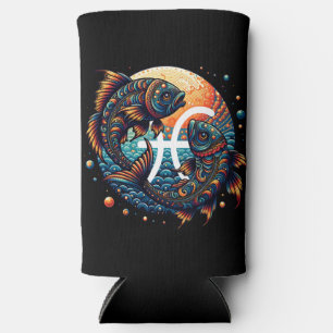 Rafraîchisseur Pour Canette Slim SIGNE Horoscope Astrologique Poissons Zodiac