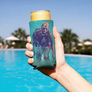 Rafraîchisseur Pour Canette Slim SlipperyJoe terrifiante figure de zombie isolé omi