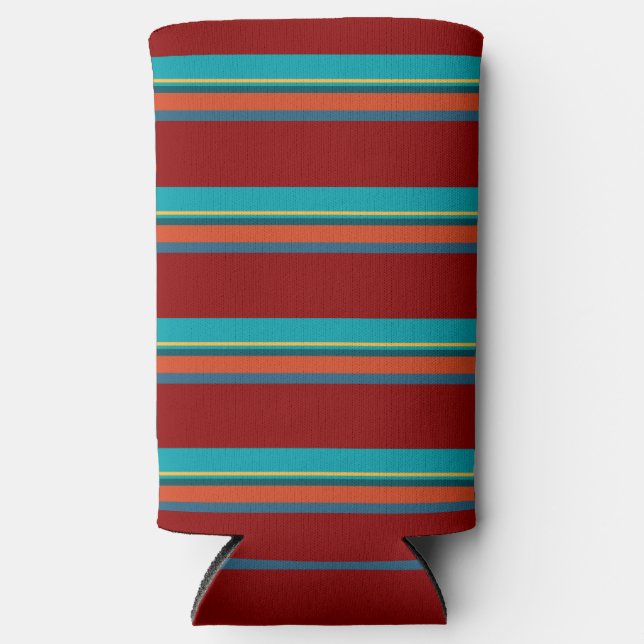 Rafraîchisseur Pour Canette Slim Stripes du sud-ouest 24 (Recto)