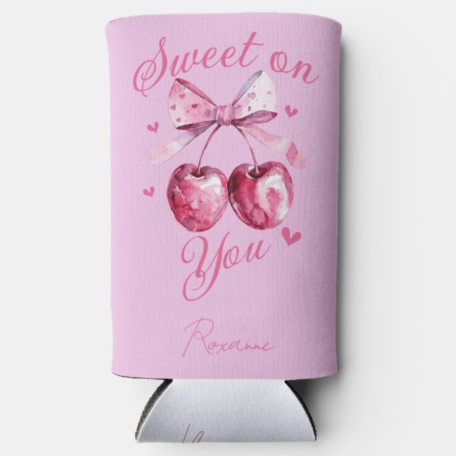 Rafraîchisseur Pour Canette Slim Sweet on You Custom Seltzer - Valentine (Recto)