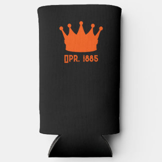 Rafraîchisseur Pour Canette Slim Tasse Conviviale - Édition Koningsdag Noir -