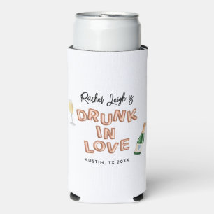 Rafraîchisseur Pour Canette Slim Week-end de célibataire Bach & Boozy Rose Gold