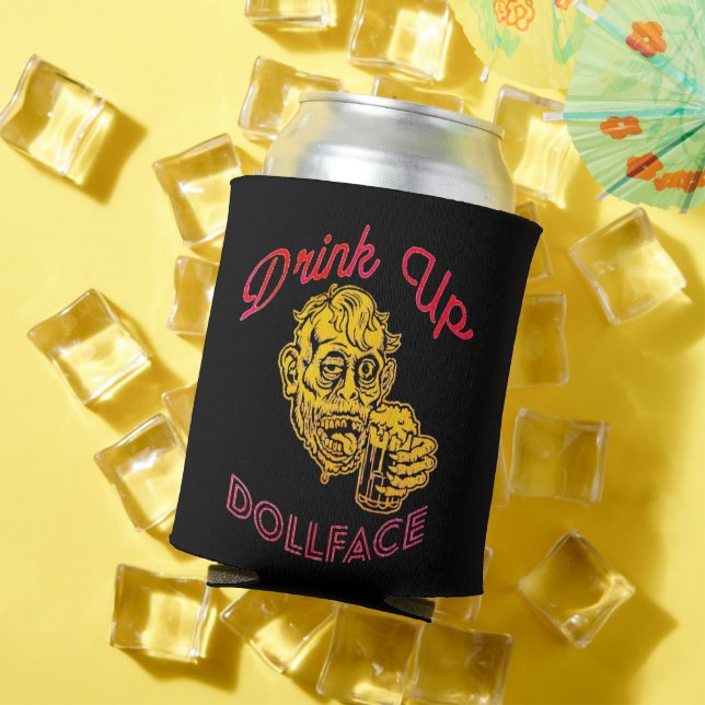 Rafraîchisseur Pour Canette Slosh Face Coozie (Été in situ)