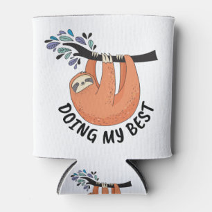 Rafraîchisseur Pour Canette Sloth faisant de mon mieux