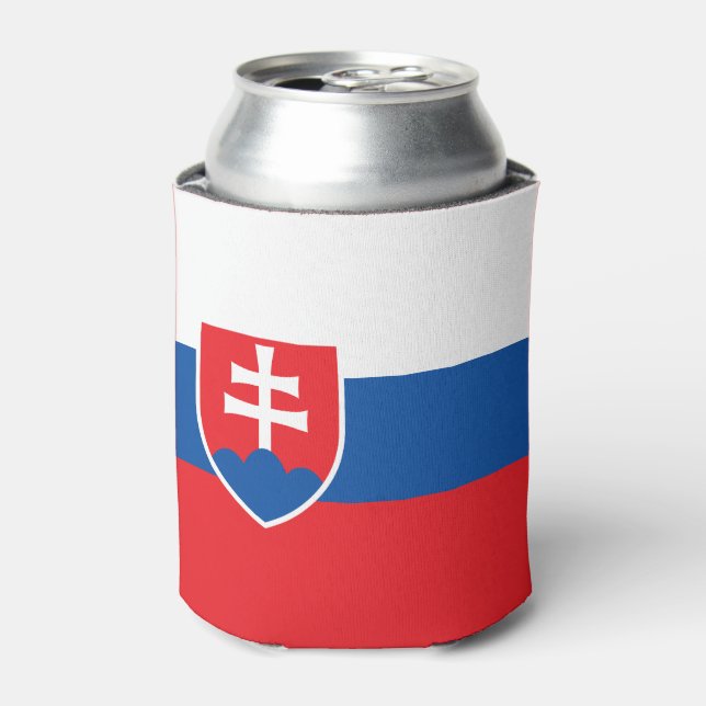 Rafraîchisseur Pour Canette Slovakia Flag (Can devant)