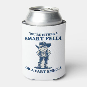 Rafraîchisseur Pour Canette Smart Fella ou Fart Smella Grenouille Rétro Mème D