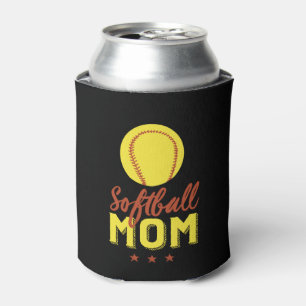Rafraîchisseur Pour Canette Soft-ball Maman Fière Mère du joueur de sport So