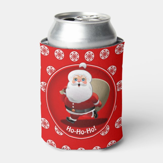 Rafraîchisseur Pour Canette Soirée de Noël secrète Père Noël (Can devant)