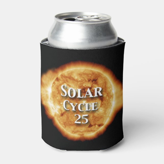 Rafraîchisseur Pour Canette Solaire Cycle 25 Soleil actif (Can devant)