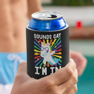 Rafraîchisseur Pour Canette Sounds gay Je suis dans LGBT pride arc-en-ciel uni