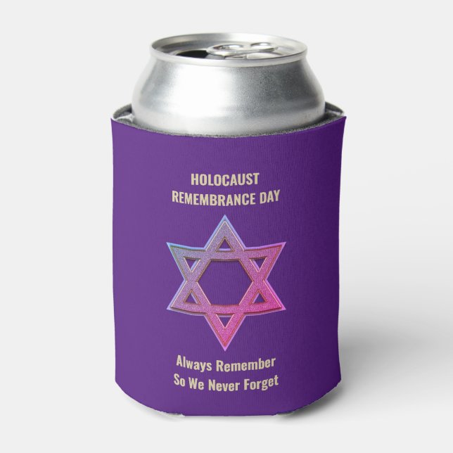 Rafraîchisseur Pour Canette Souvenir de l'Holocauste (Can devant)