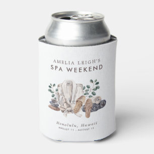 Rafraîchisseur Pour Canette Spa Bachelorette Weekend Invitation