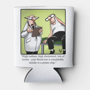 Rafraîchisseur Pour Canette Spectacles amusants Humour de dessin de santé Médi