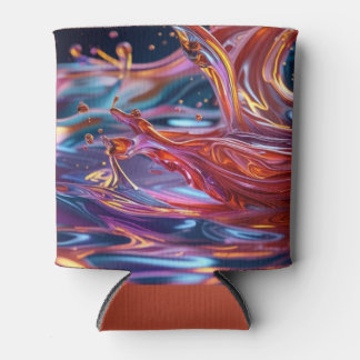Rafraîchisseur Pour Canette Splashing Color Liquids