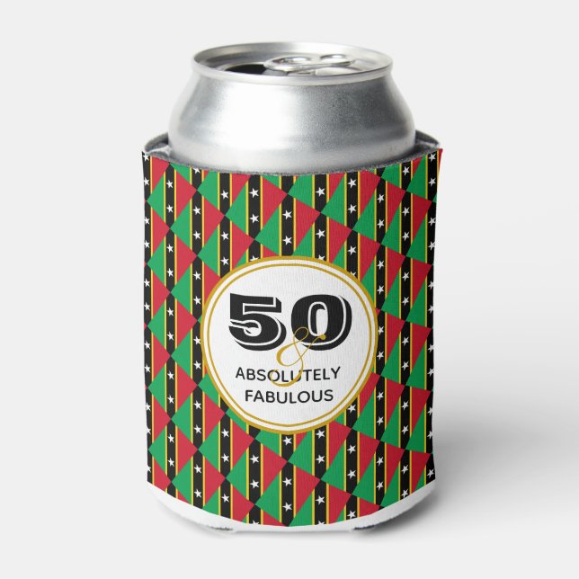 Rafraîchisseur Pour Canette ST KITTS & NEVIS 50 Monogramme absolument fabuleux (Can devant)