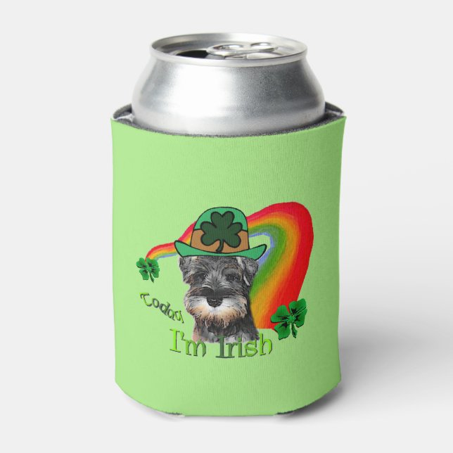 Rafraîchisseur Pour Canette St patrick Schnauzer miniature (Can devant)