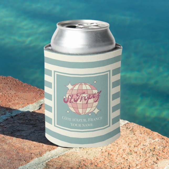 Rafraîchisseur Pour Canette St Saint Tropez France la boisson estivale peut re (Créateur téléchargé)
