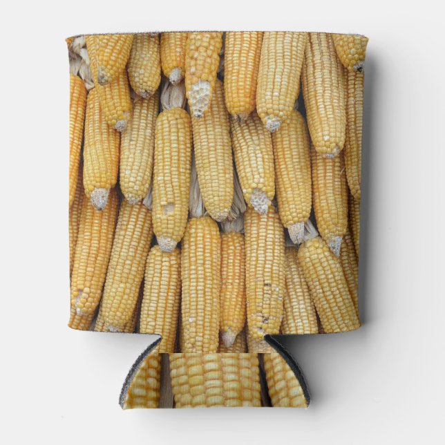 Rafraîchisseur Pour Canette Stack de maïs séché : texturé (Devant)