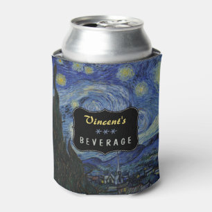 Rafraîchisseur Pour Canette Starry Night Vincent van Gogh Peinture personnalis