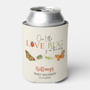 Rafraîchisseur Pour Canette Sticker pour Baby shower Little Love Bug