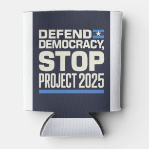 Rafraîchisseur Pour Canette Stop Project 2025 - Défendre la démocratie - Vote 