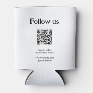 Rafraîchisseur Pour Canette Suivez-nous sur les réseaux sociaux, scannez le co