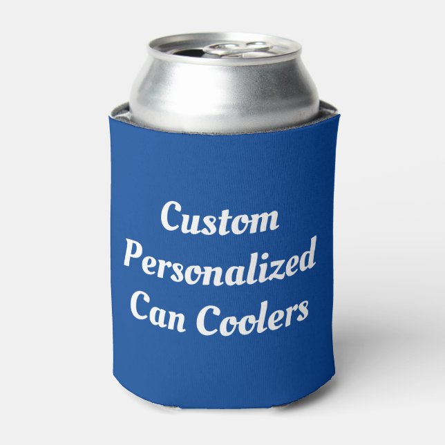 Rafraîchisseur Pour Canette Summer Beach Parties, Bière Personnalisée Sur Mesu (Can devant)