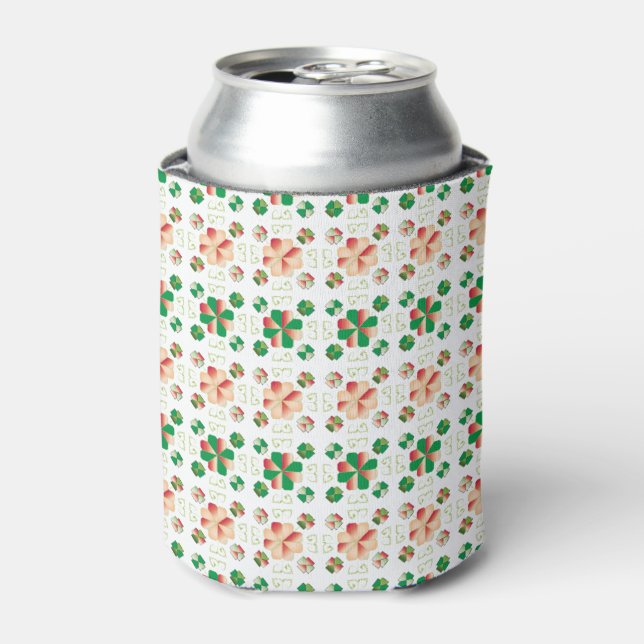 Rafraîchisseur Pour Canette SUN traditionnel letton motif géométrique X (Can devant)