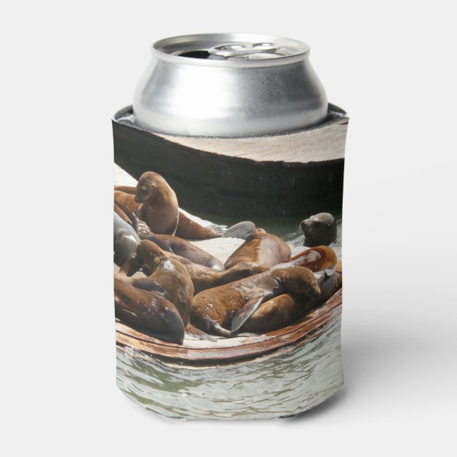 Rafraîchisseur Pour Canette Sunning Lions à San Francisco (Can devant)