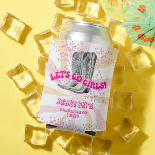 Rafraîchisseur Pour Canette Super Fête de Filles de Bachelorette Western Groov