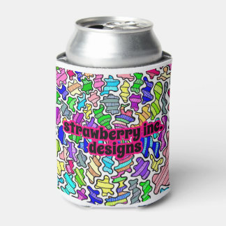 Rafraîchisseur Pour Canette Super Rainbow Splatter Design Can Cooler