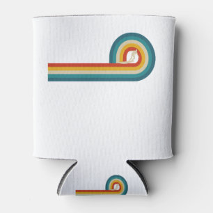 Rafraîchisseur Pour Canette Surfer Cadeau Vintage vague Rétro Plage du Surf de