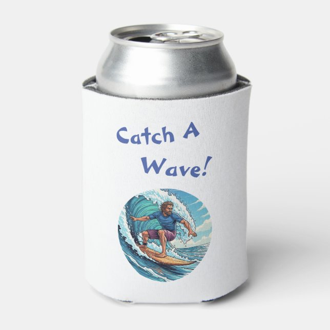 Rafraîchisseur Pour Canette Surfeur Catch-A-Wave (Can devant)